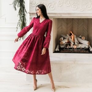 Rachel Parcell Imperial Lace Dress NWT